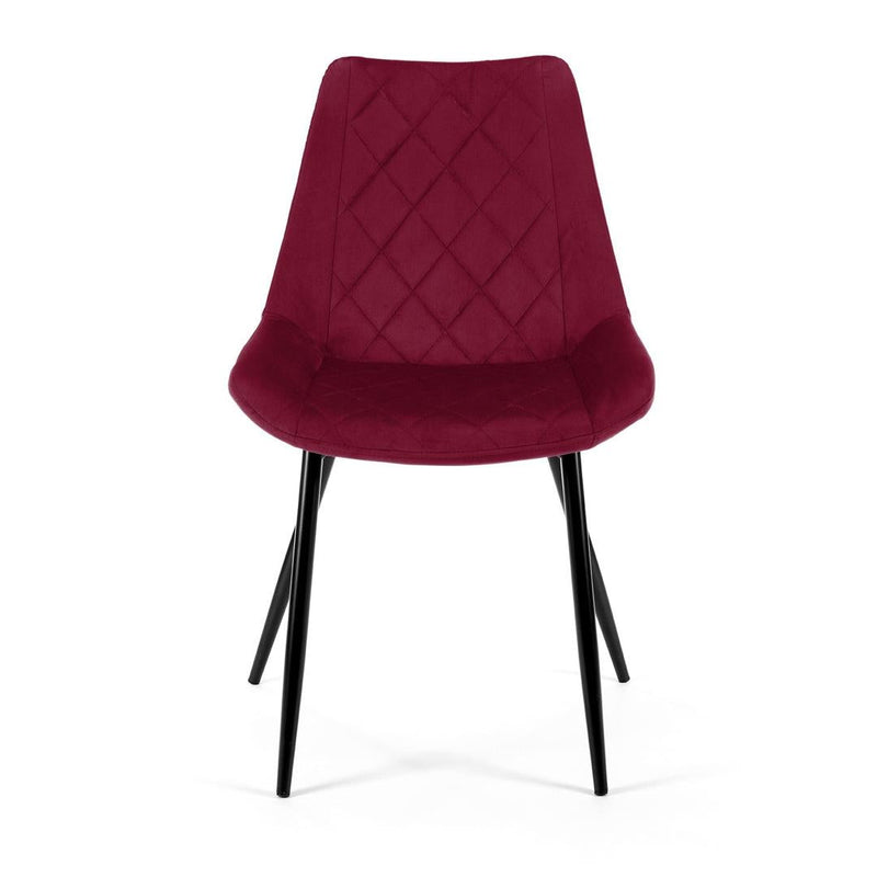 Kárpitozott szék 49 x 42 x 84 cm piros