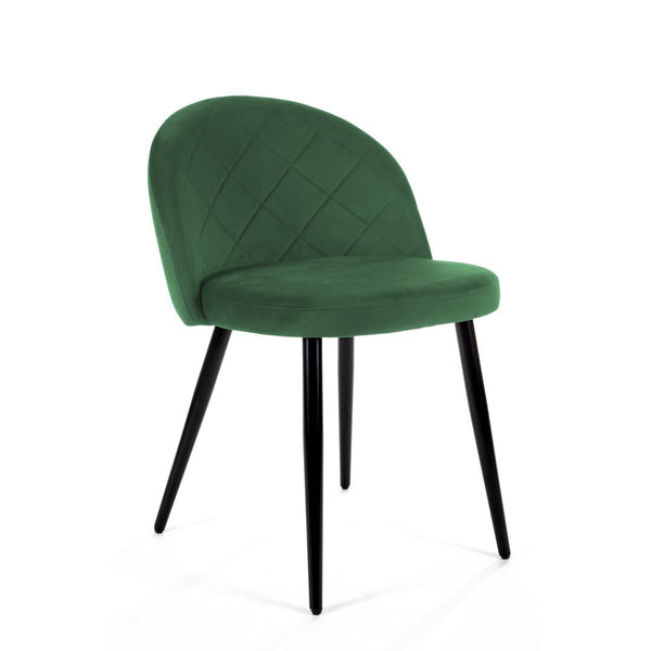 Kárpitozott szék 53 x 43 x 76 cm zöld v2