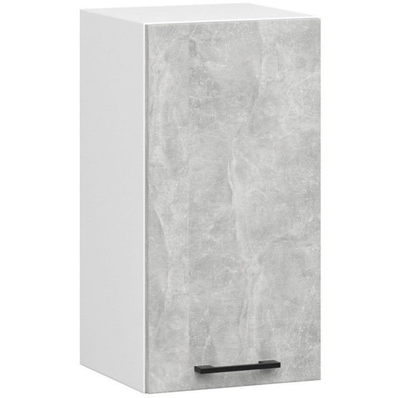 Konyhaszekrény Oliwia w40 h580 fehér beton