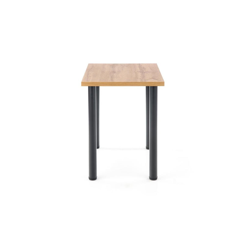 Asztal modex 2 wotan tölgy - fekete 90 x 60 x 75 cm