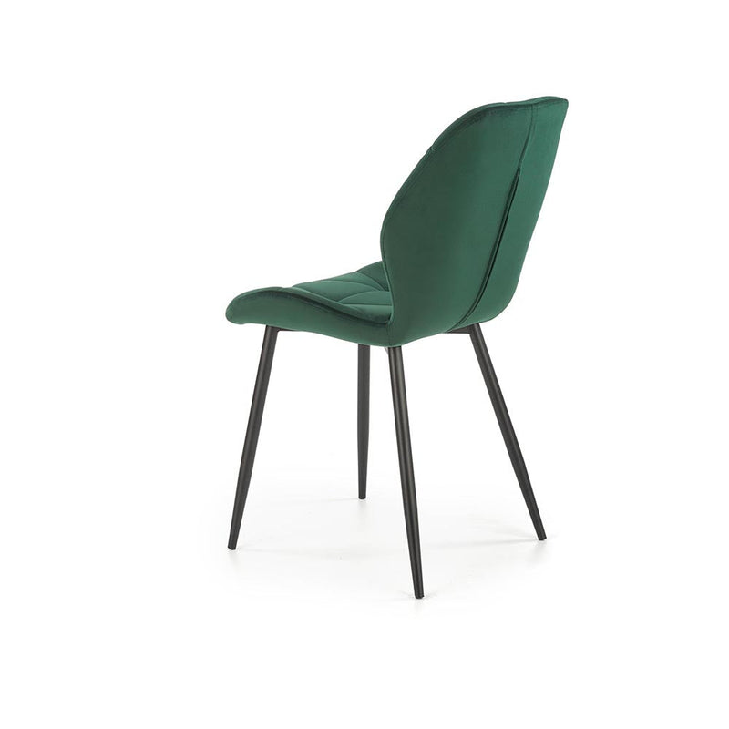 Karpitozott szék k453 sötétzöld 48 x 53 x 86 x 50cm