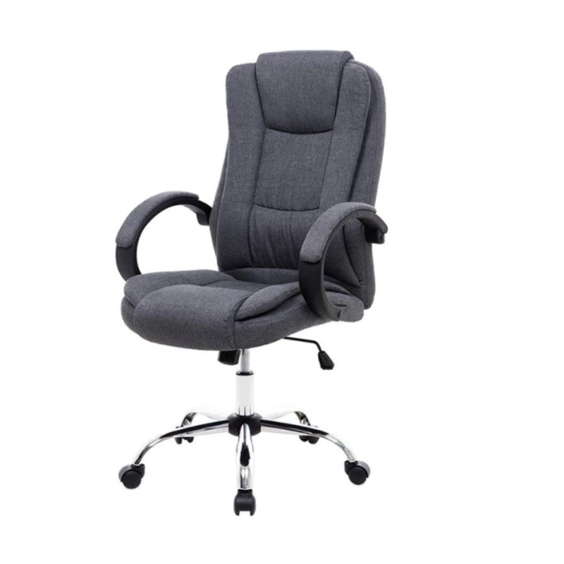 Vezetői irodai szék relax 2 sötét szürke 64 x 75 x 110 x 46-54 cm