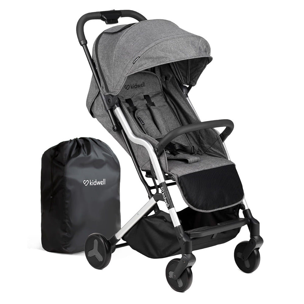 Sportos babakocsi kidwell mavero silver & black