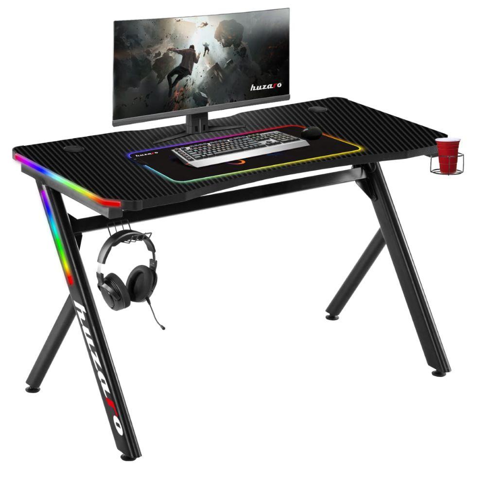 Gaming íróasztal huzaro hero 4.5 led rgb