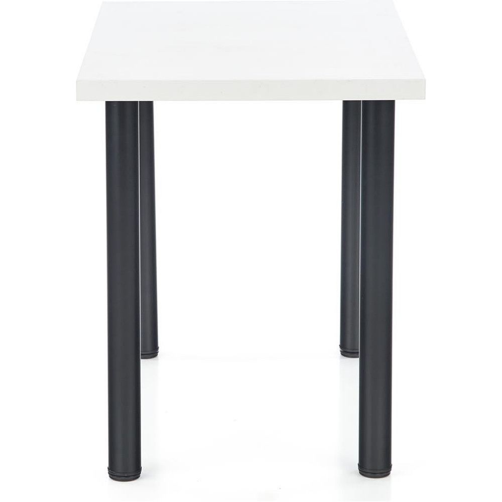 Asztal modex 2 fehér - fekete 90 x 60 x 75 cm