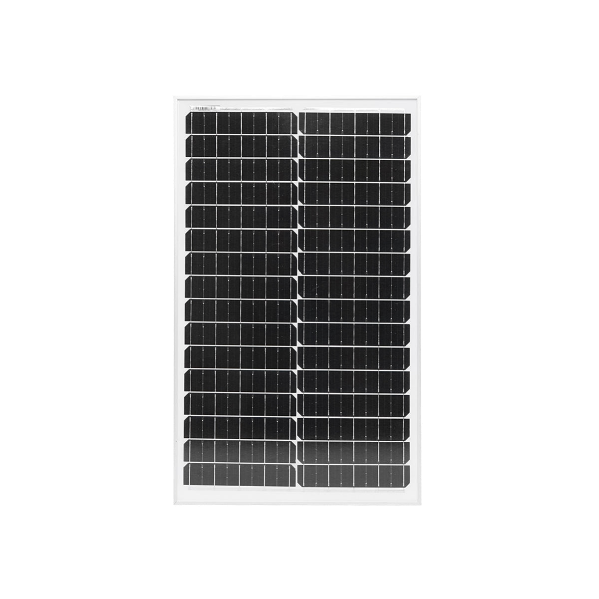 50W monokristályos fotovoltaikus napelem panel 400x670x25mm Thor