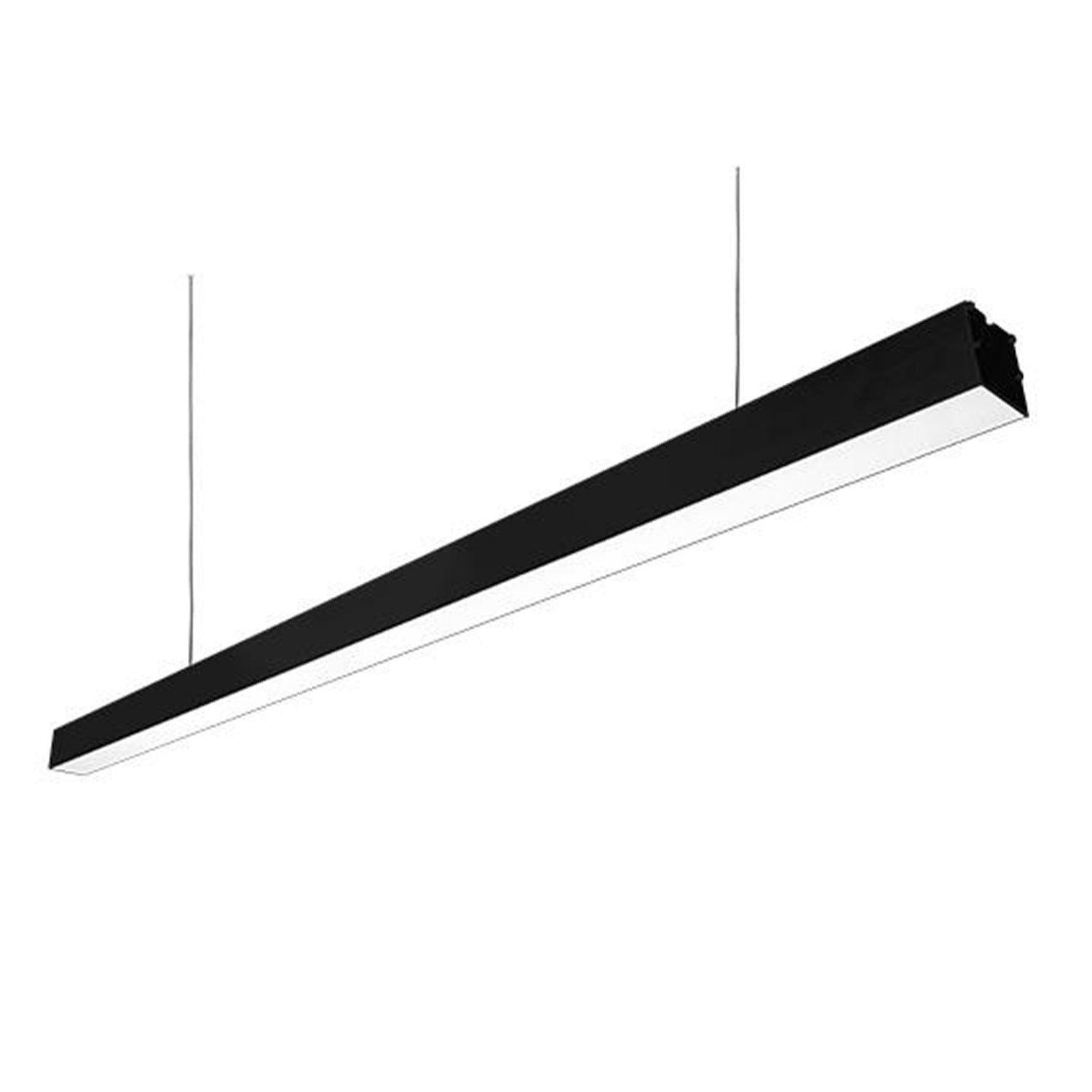 Egyenes mennyezeti LED lámpa 120CM 40w 4500k Fekete