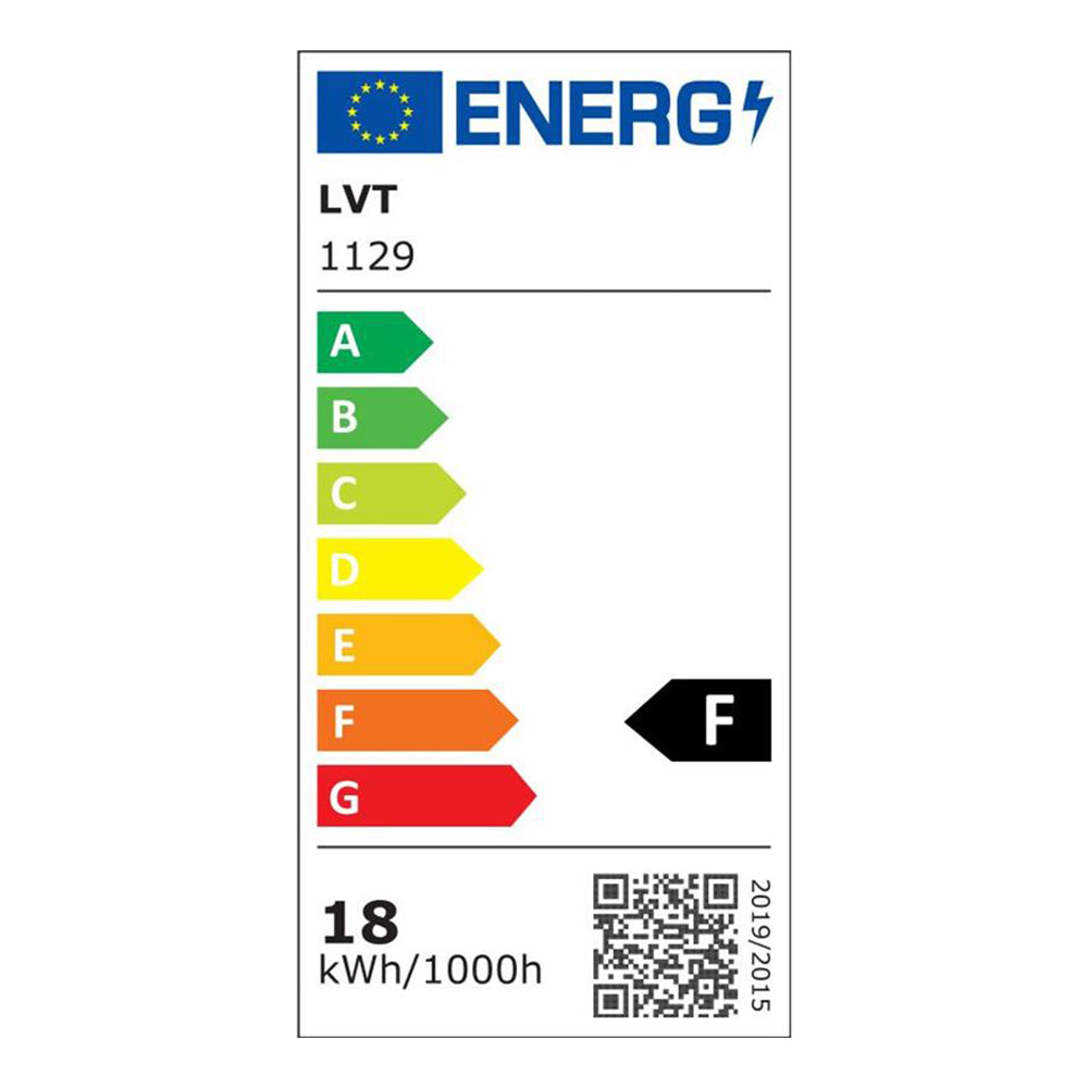 LED panel 18W 4000K fekete, Proma