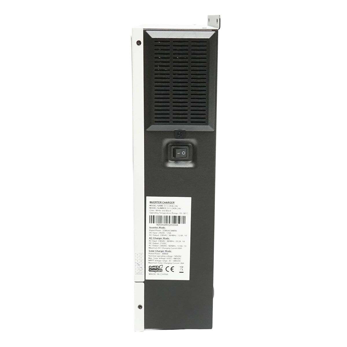 Hibrid napelem hibrid 3.0KW 24V, 80A, MPPT, egyfázisú, OFF-GRID, SY-3.2KW-24V Breckner Germany