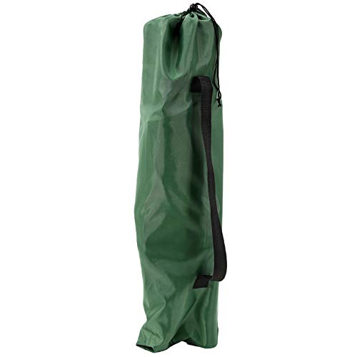 SONGMICS Kemping Strand Szék Összecsukható Teherbírás 140 kg, Strapabíró 600D Oxford Szövet, Zöld 64 x 56 x 53 cm , Textil, 56 x 53 x 64 cm