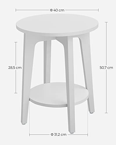 VASAGLE Asztal, 58 * 45.5 * 8.5 cm
