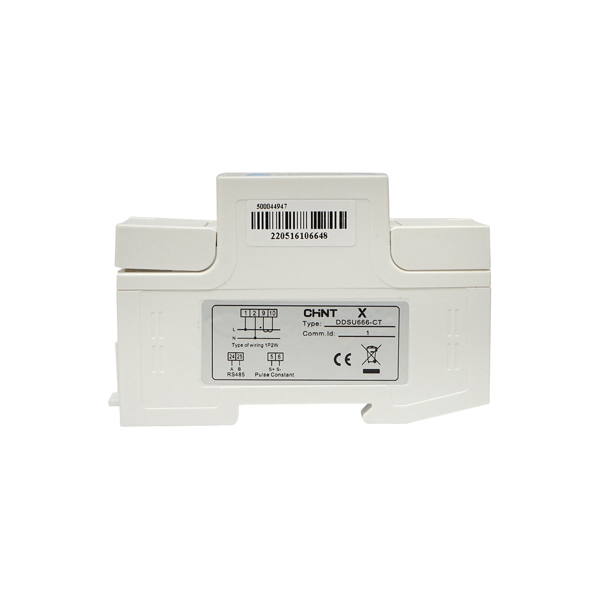 Smart Meter 220V DDSU666-CT áramváltóval Split Core 200A/5A Chint egyfázisú inverterhez Solax