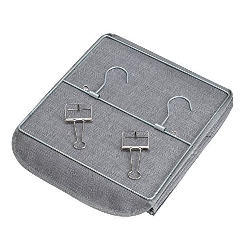 SONGMICS Falra Szerelhető Tároló 6 Polccal Ruhásszekrény Szervező + 2 Klip, Szürke 30 x 30 x 130 cm (Szé x Mé x Ma)