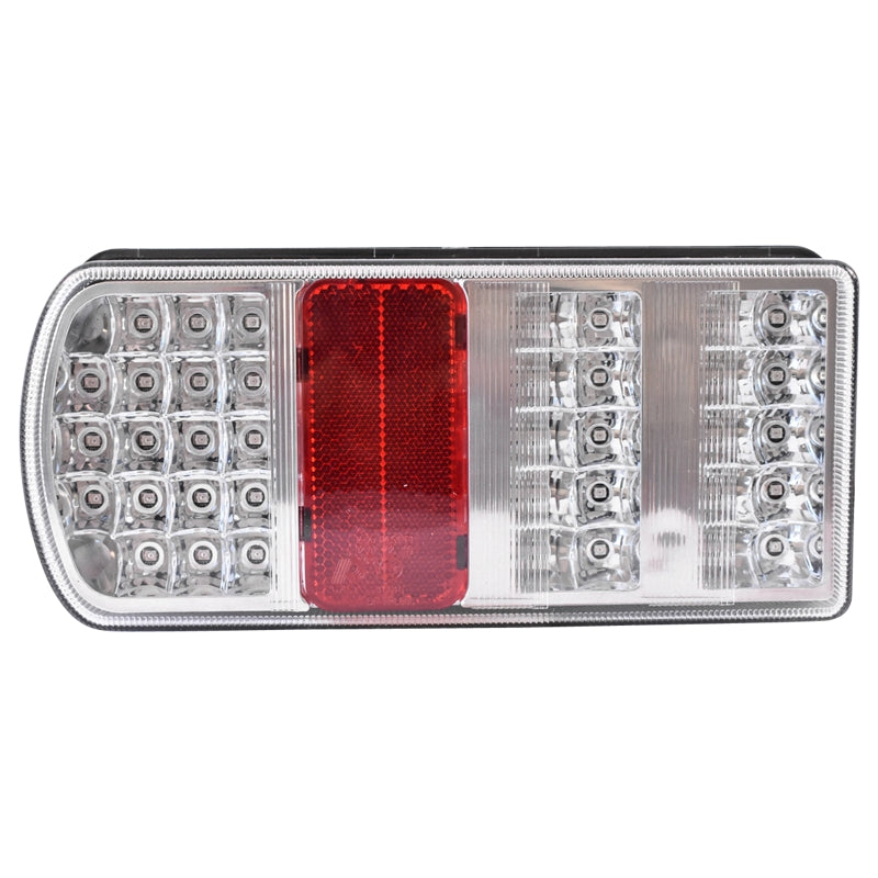 12V-os LED E-mark teherautó hátsó lámpák készlete 227x106x55mm Breckner Germany