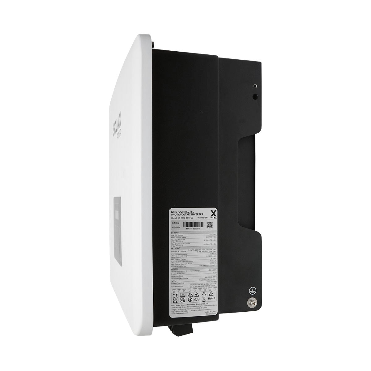 ON-GRID inverter 10KW SOLAX X3-PRO-10K-2G, háromfázisú, 2xMPPT termelő-fogyasztó, Solax