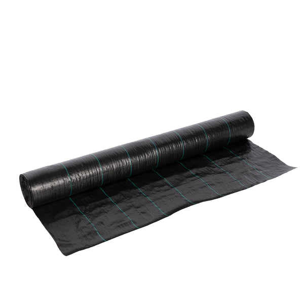 Fólia mulcsozáshoz, 1,2m x 100m méretű, 100 g/m2