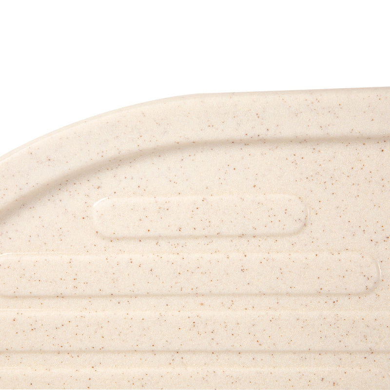 Konyhai mosogató téglalap alakú Ecostone csepegtetős, 720x455mm méretű, kompozit anyagból, bézs színű