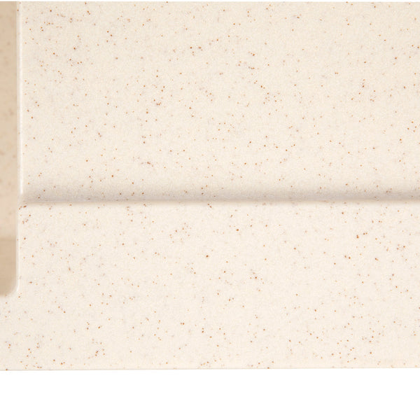 Konyhai mosogató téglalap alakú Ecostone csepegtetős, 770x495mm méretű, kompozit anyagból, bézs színű