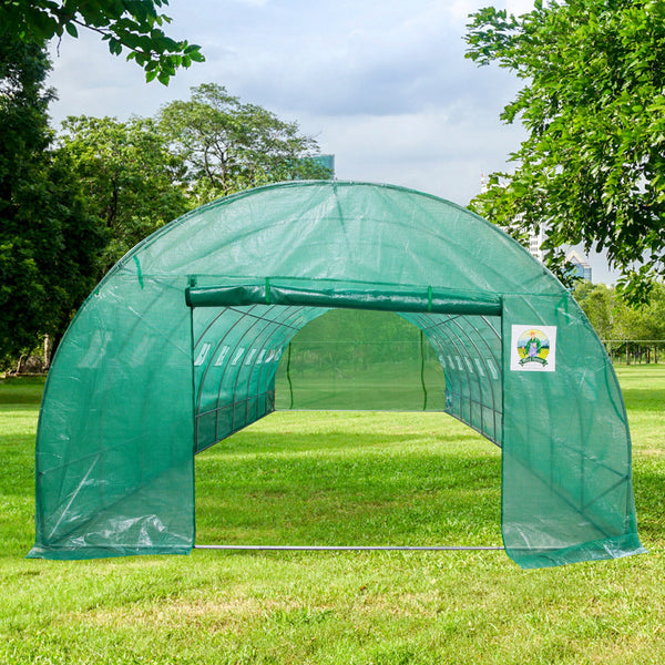 Sugárzásálló polietilén fóliasátor 8x4x2.5 m 140g/mp UV4