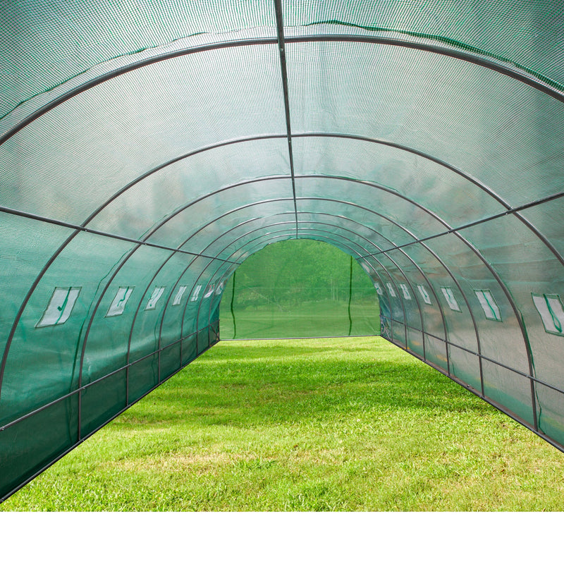 Sugárzásálló polietilén fóliasátor 8x4x2.5 m 140g/mp UV4