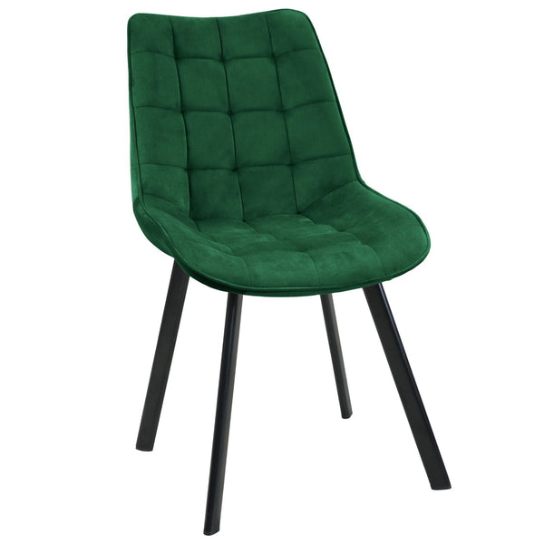Kárpitozott szék 90,5 x 50 x 43 cm zöld