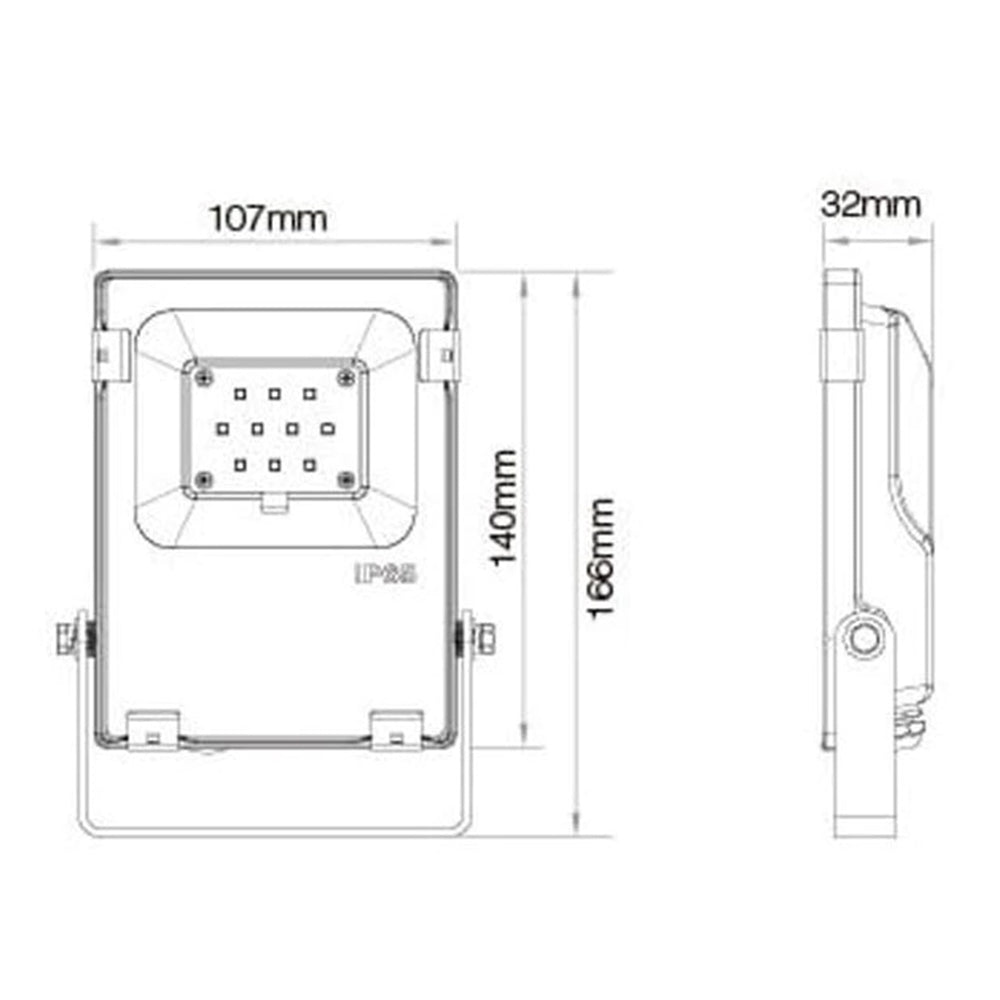 Rgb led projektor lámpa 10w rgb+cct