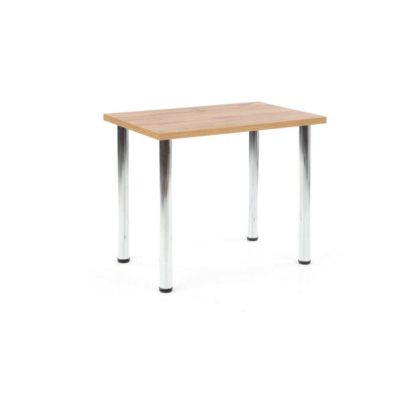 Asztal modex wotan tölgy - króm 90 x 60 x 75cm