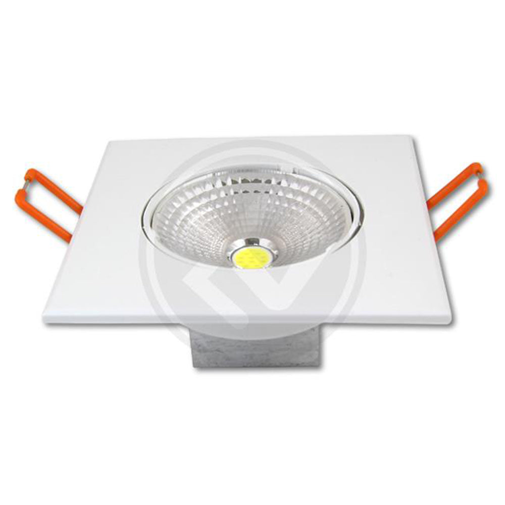 Kocka alaku beépíthető led lámpa 5w cob 2700k fehér
