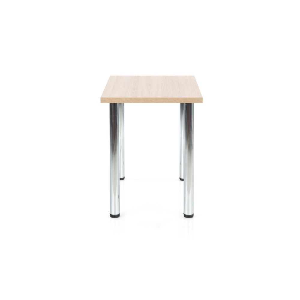 Asztal modex sonoma tölgy - króm 90 x 60 x 75cm