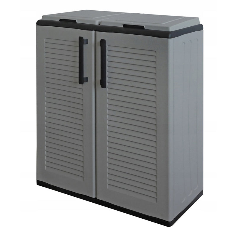 Szelektív hulladékgyűjtő szekrény 2 ajtós 2 zsákkal Artplast 840 x 680 x 370