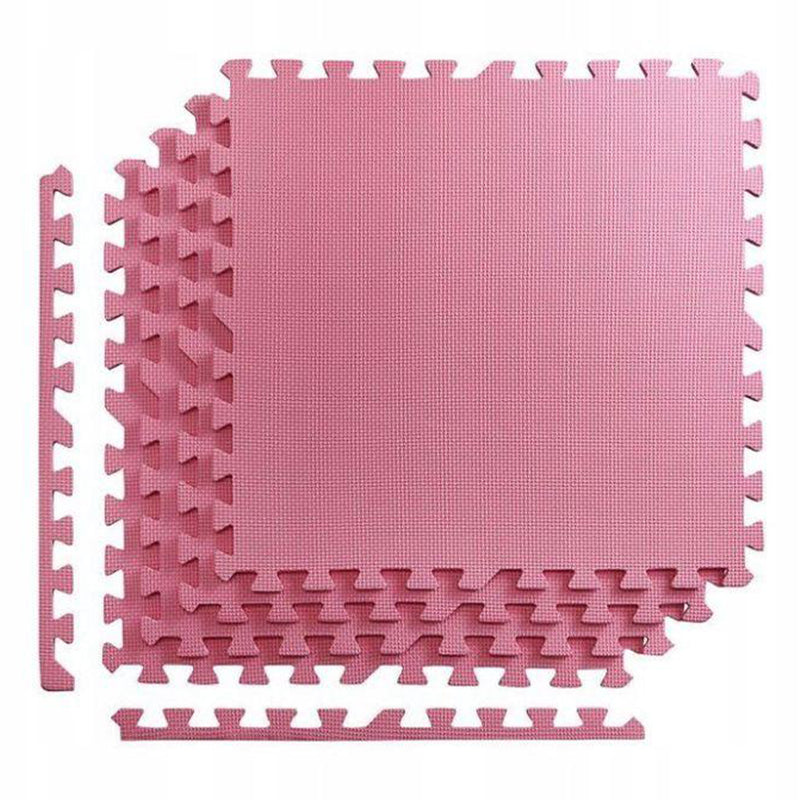 Fitness edzőszőnyeg 60 x 60 x 1 cm pink