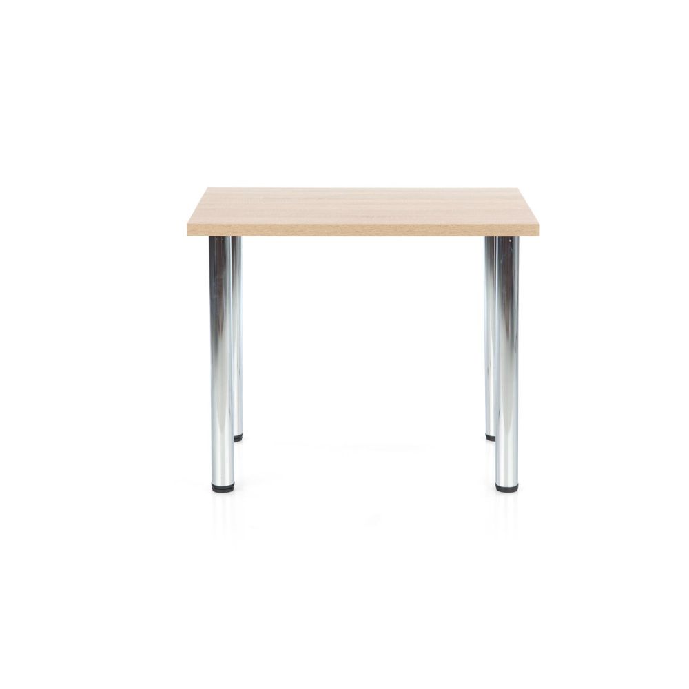 Asztal modex sonoma tölgy - króm 90 x 60 x 75cm
