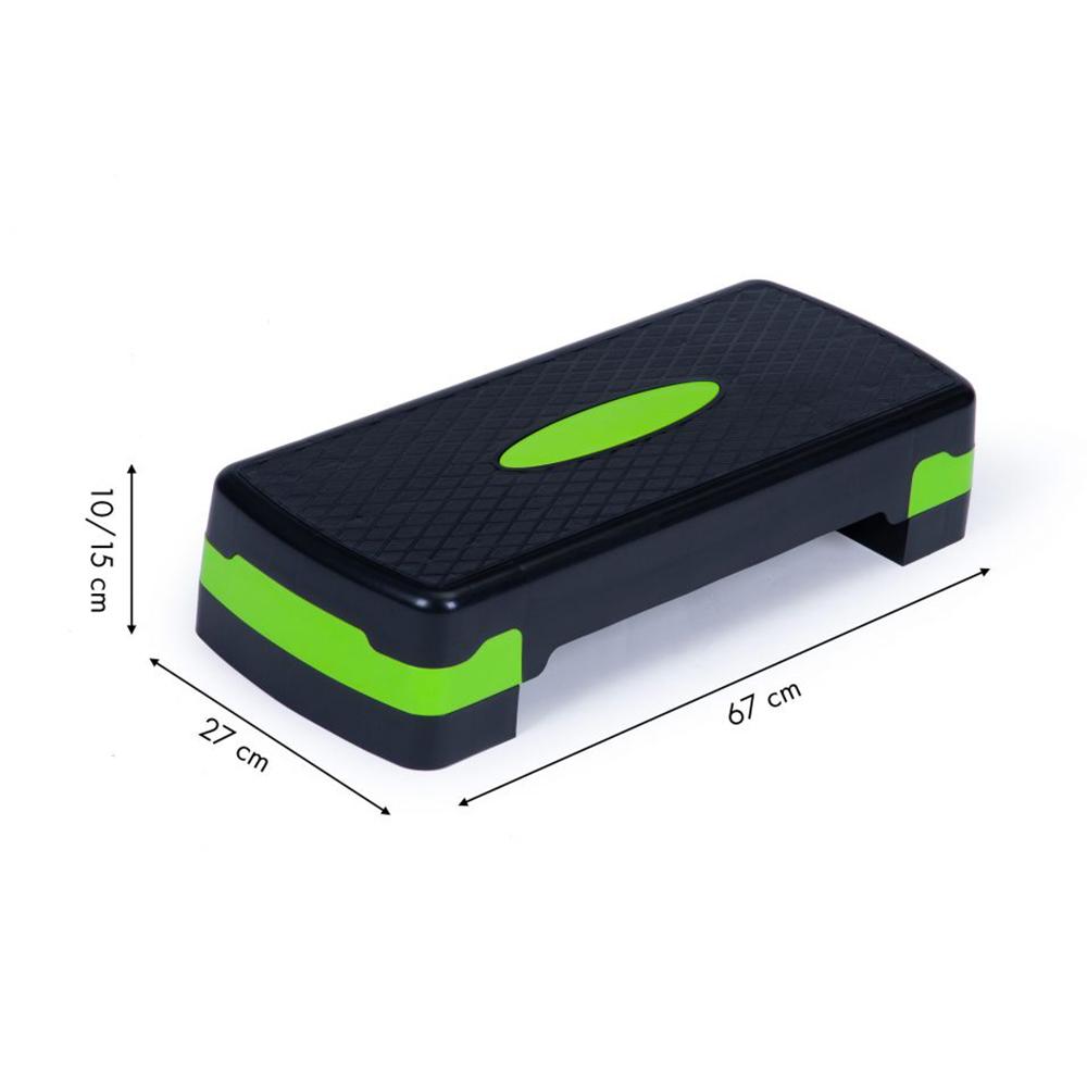 Aerobic pad-﻿stepper 10 - 15 x 27 x 67 cm