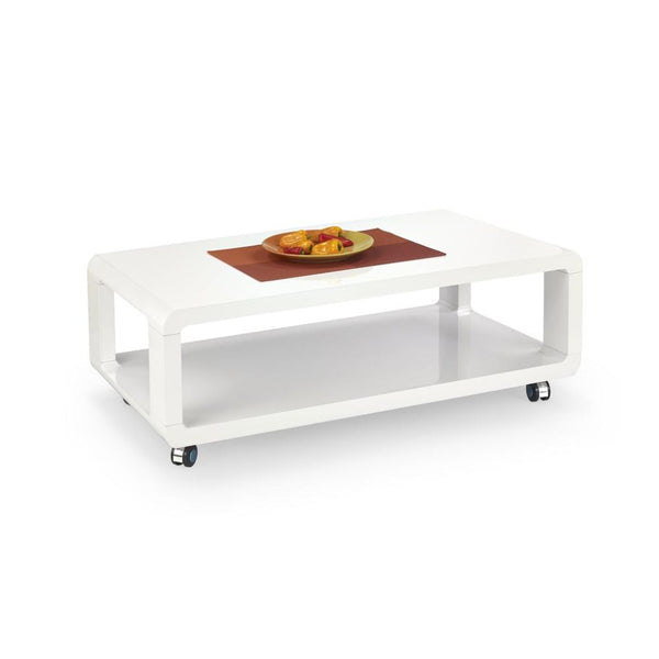 Kávézóasztal futura fehér 105 x 58 x 38 cm