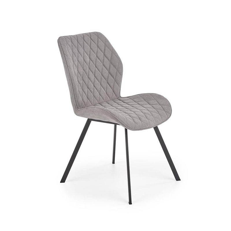 Kárpitozott szék k-360 szürke - fekete 51 x 64 x 90 x 48cm