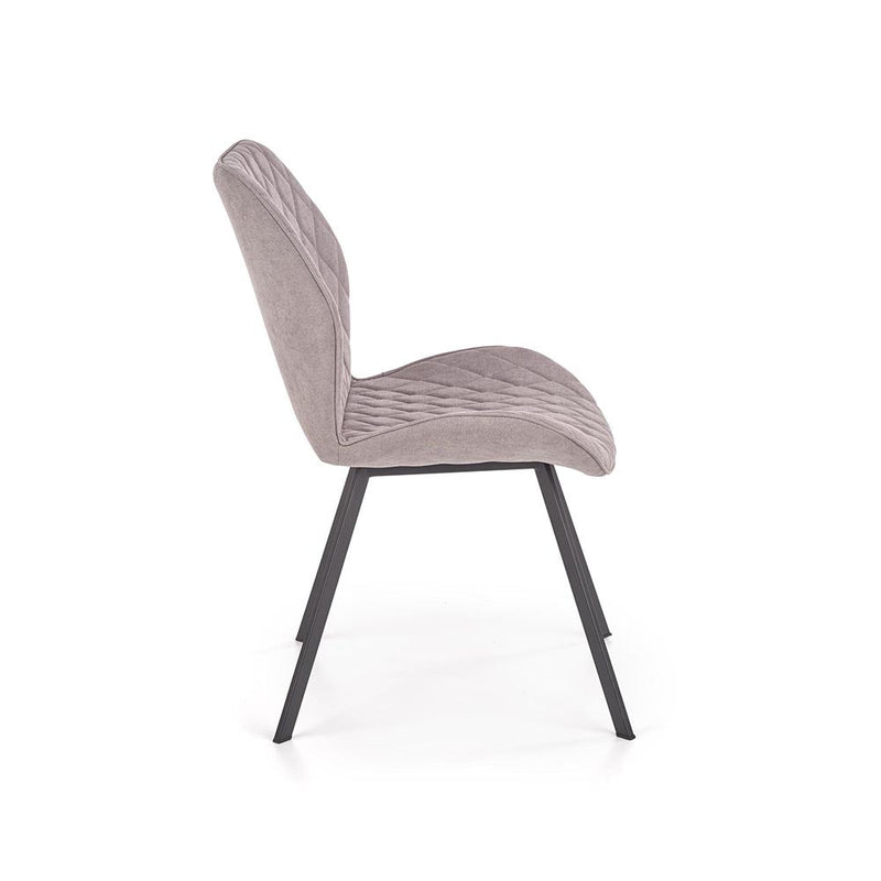 Kárpitozott szék k-360 szürke - fekete 51 x 64 x 90 x 48cm