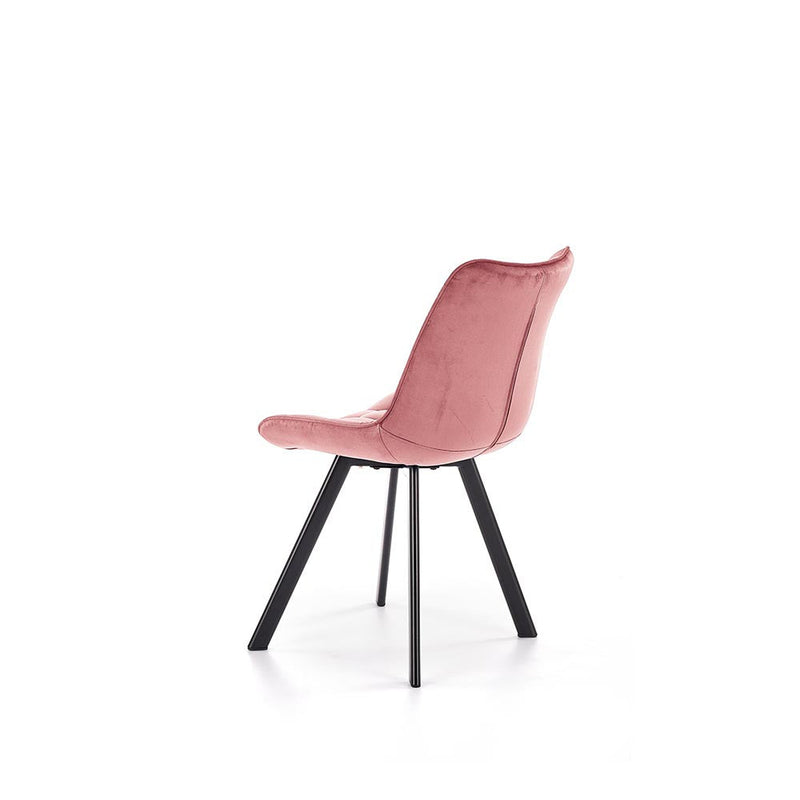 Kárpitozott szék k-332 rózsaszín - fekete 46 x 61 x 84 x 48 cm