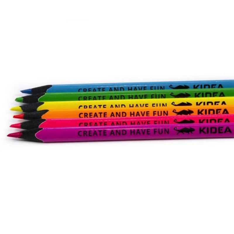Neon színű ceruza készlet 6 db