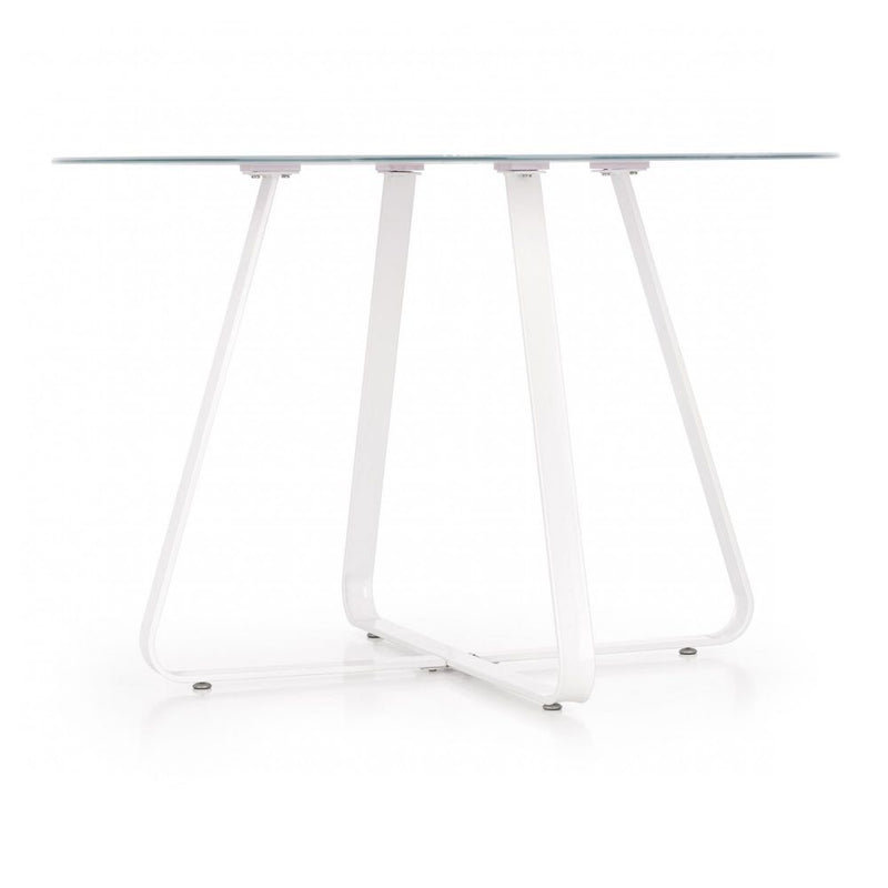 Kerek asztal looper fehér 115 x 76 cm