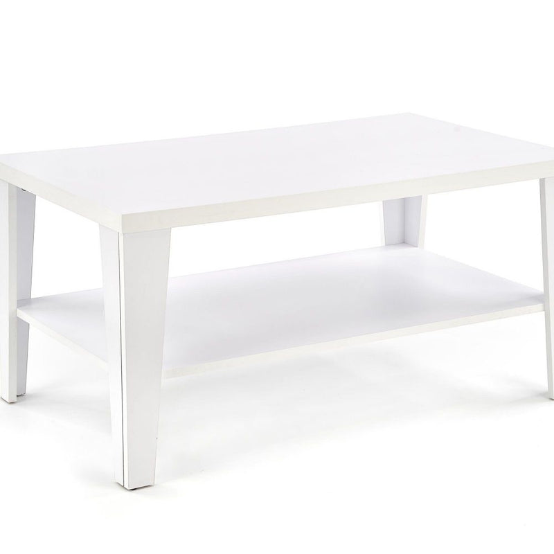Kávézóasztal manta fehér 110 x 65 x 54 cm