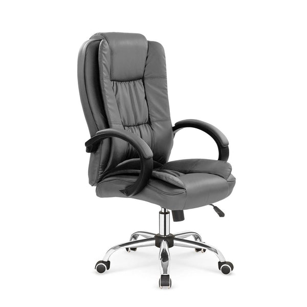 Vezetői irodai szék relax szürke 64 x 75 x 110 - 118 x 46 - 54cm