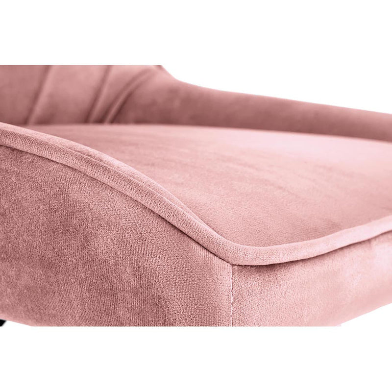 Rózsaszín rico irodai szék 51 x 54 x 81-91 x 42-52 cm