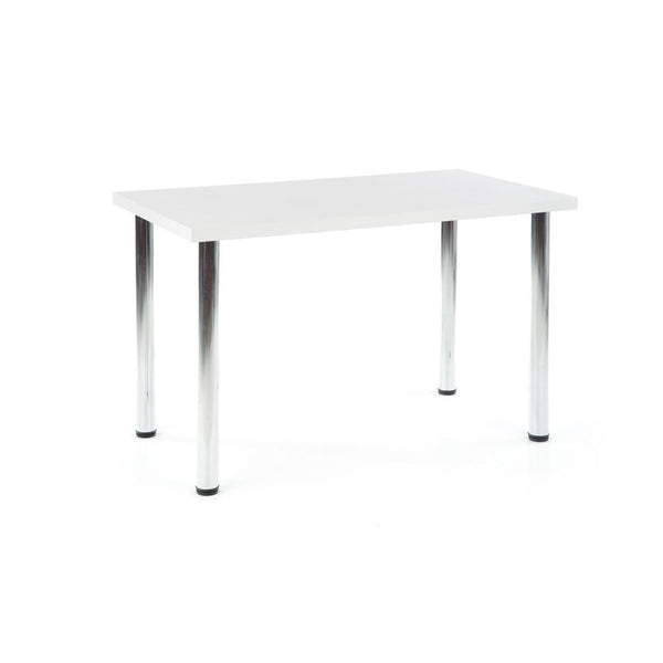 Asztal modex fehér - króm 120 x 60 x 75cm