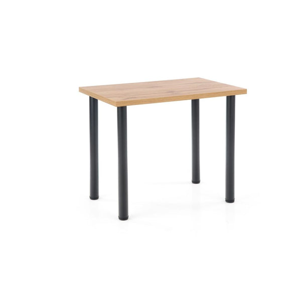 Asztal modex 2 wotan tölgy - fekete 90 x 60 x 75 cm