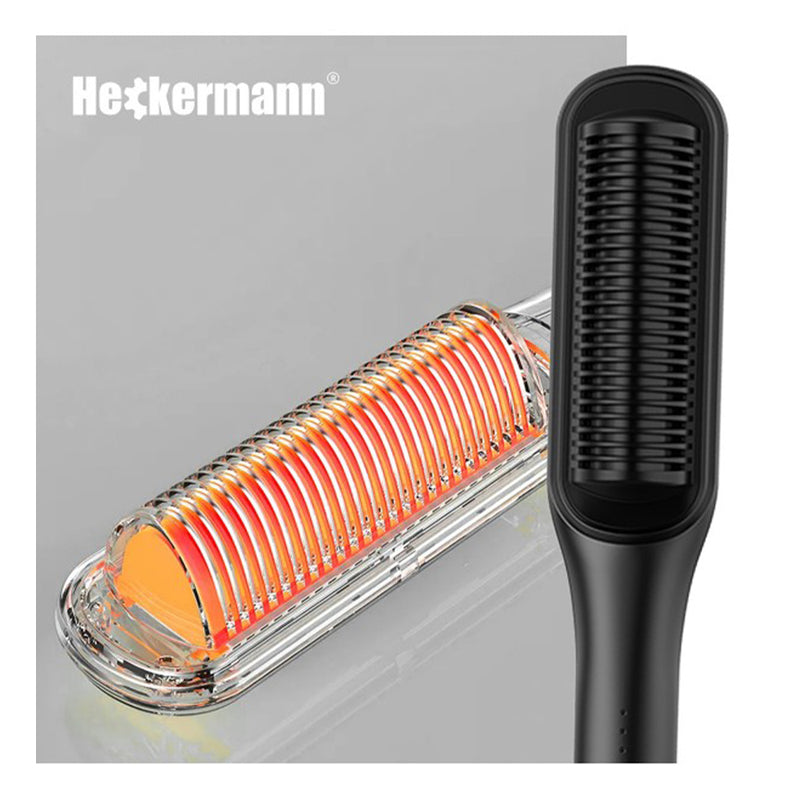 Heckerman 45W kerámia elektromos hajvasaló, fekete
