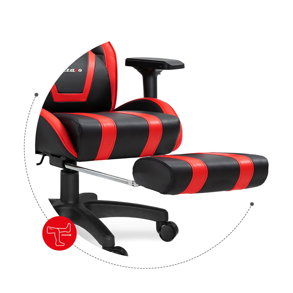 Gaming szék piros huzaro force 7.5