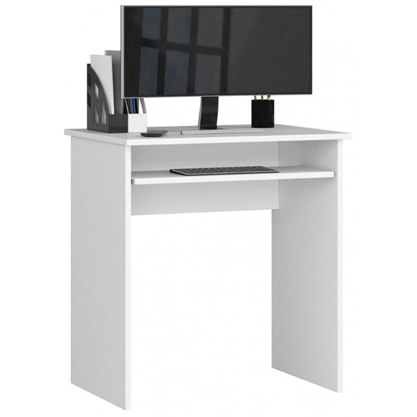 Számítógép íróasztal fehér 68 cm