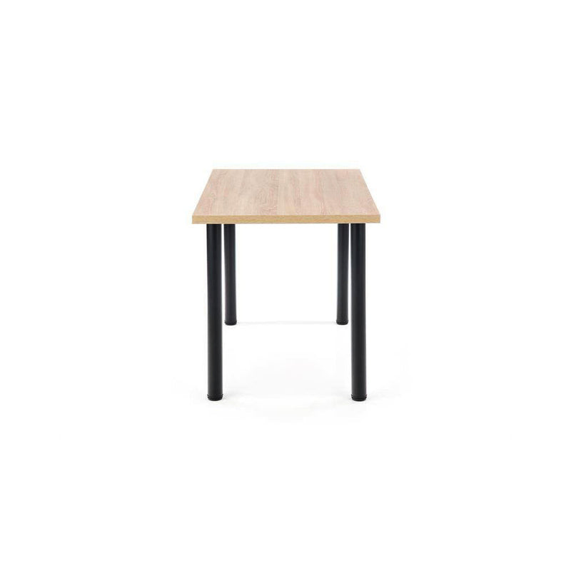 Asztal modex 2 sonoma tölgy - fekete 120 x 60 x 75cm