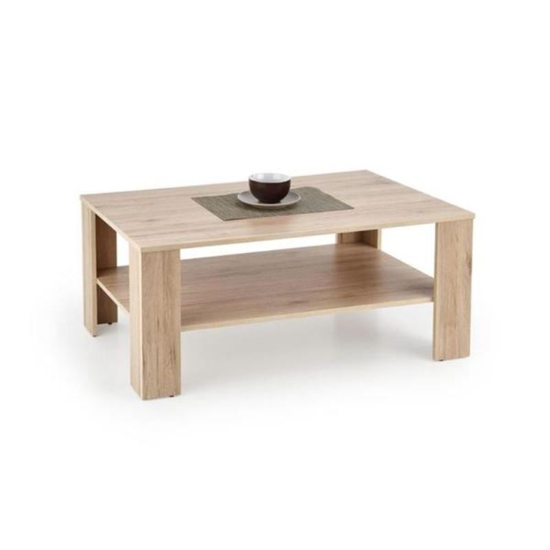 Kávézóasztal kwadro san remo tölgy 110 x 65 x 53 cm