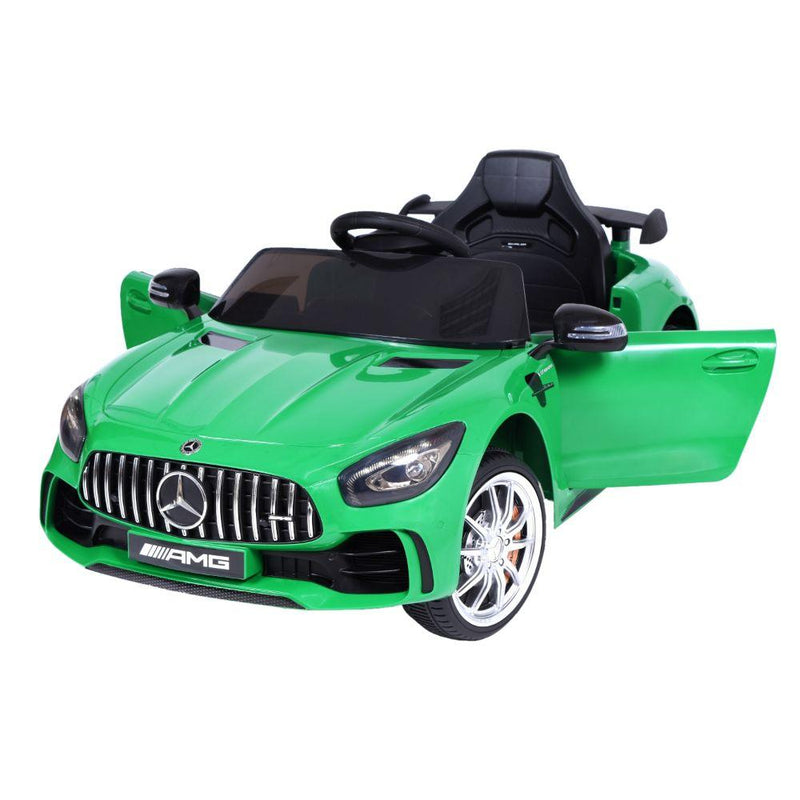 Elektromos autó gyerekeknek mercedes amg gt-r zöld